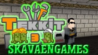 Lets Play - Minecraft Tekkit - EP3 - Transplanting Rubber Trees