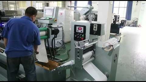 Intermittent Rotary Label  Printing Letter press