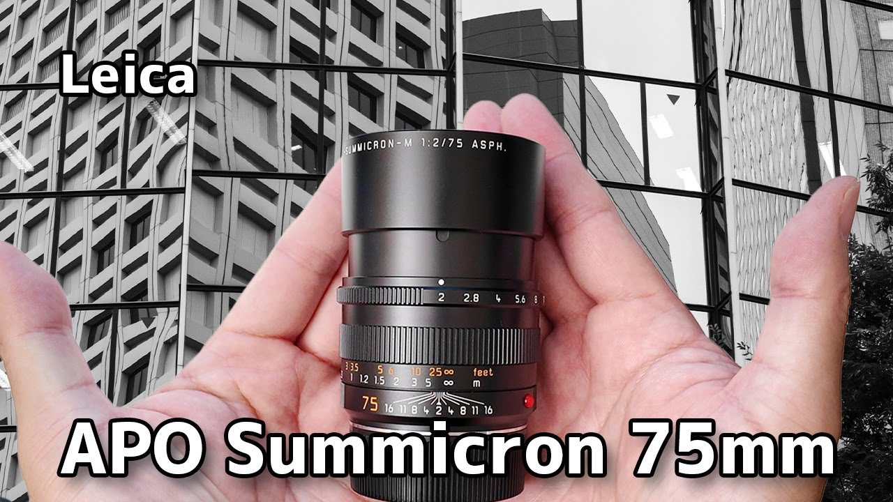 Leica] APO SUMMICRON 75mm - Is this the best balanced medium