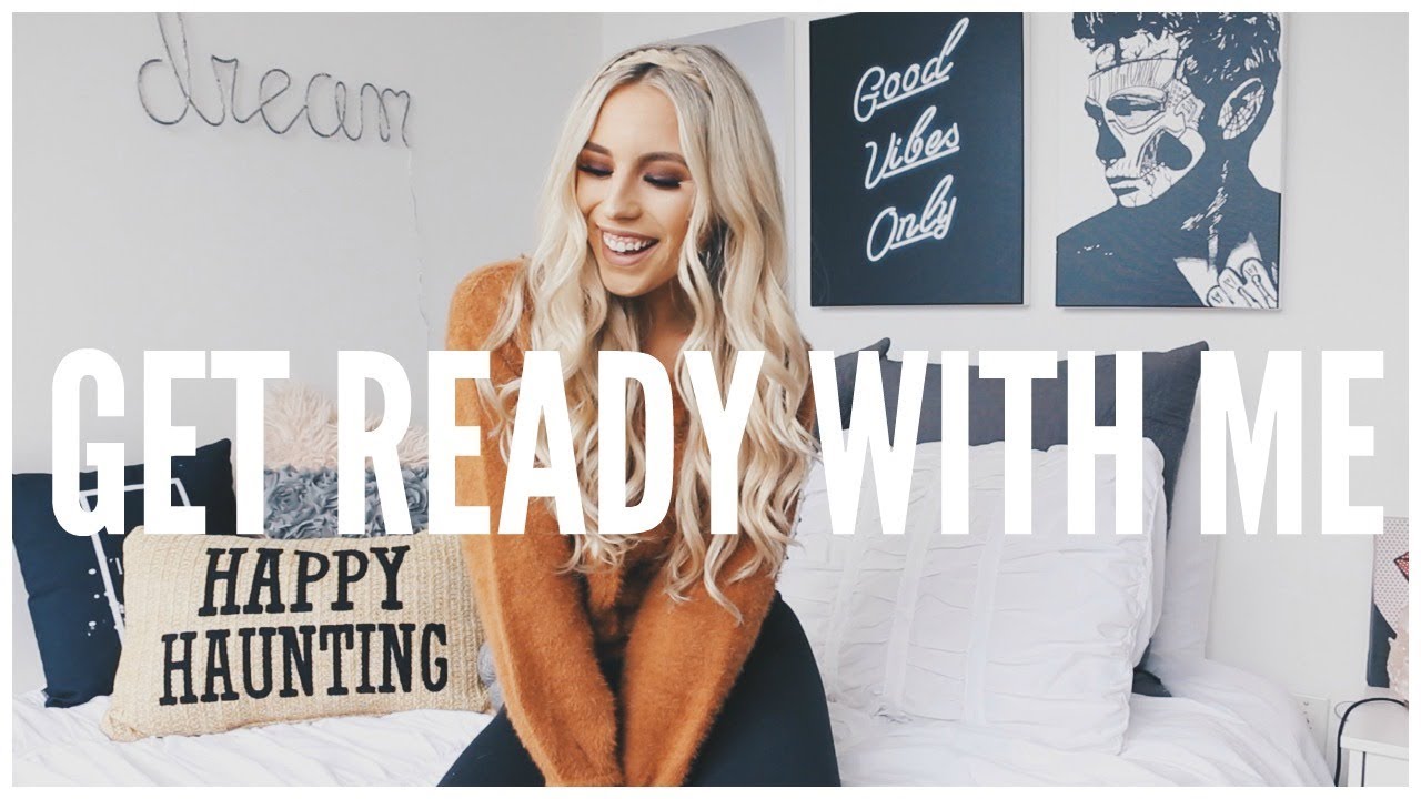 Fall Makeup and Hair | GRWM