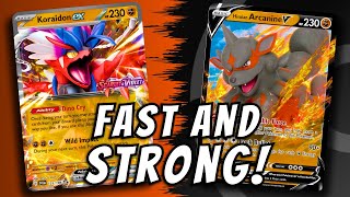 Koraidon ex is Actually a Strong Deck! Turbo Style and Tank Build! Scarlet & Violet Decklist PTCGL