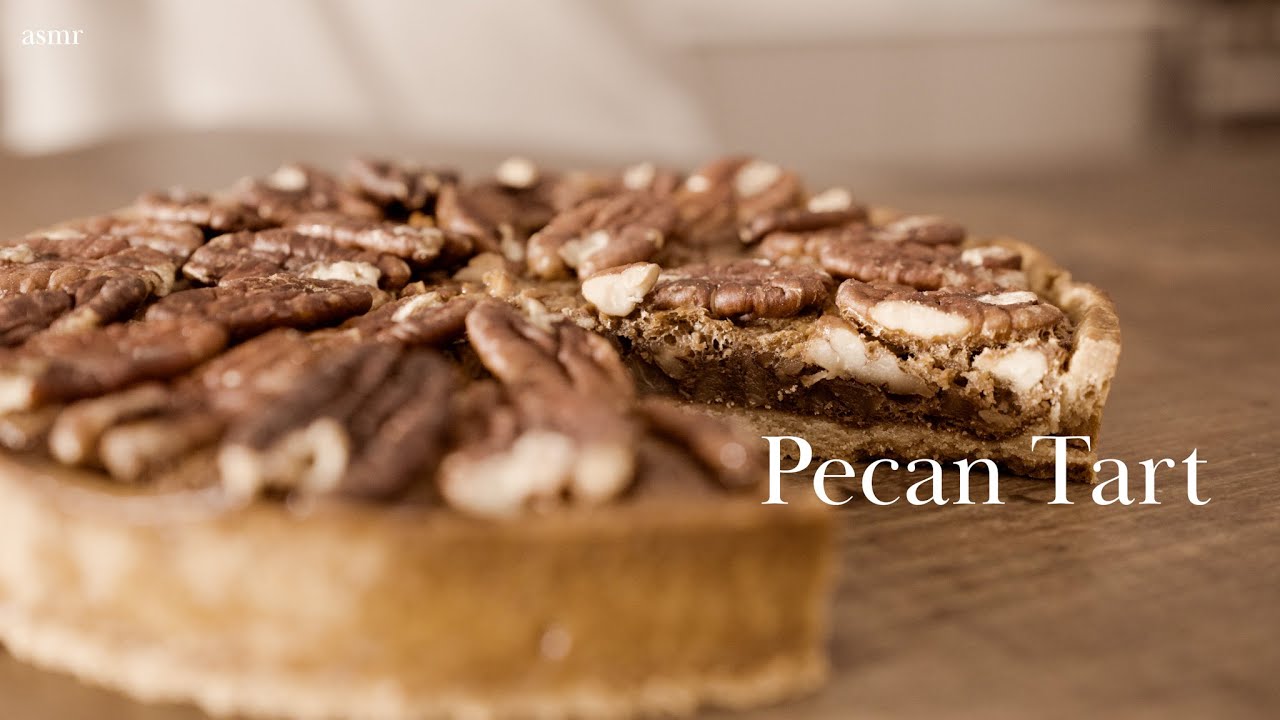 [asmr] How to Make a Pecan Tart || Robert Wu