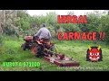 Kubota B7100D #06 Je fais du foin au giro ! ou pas