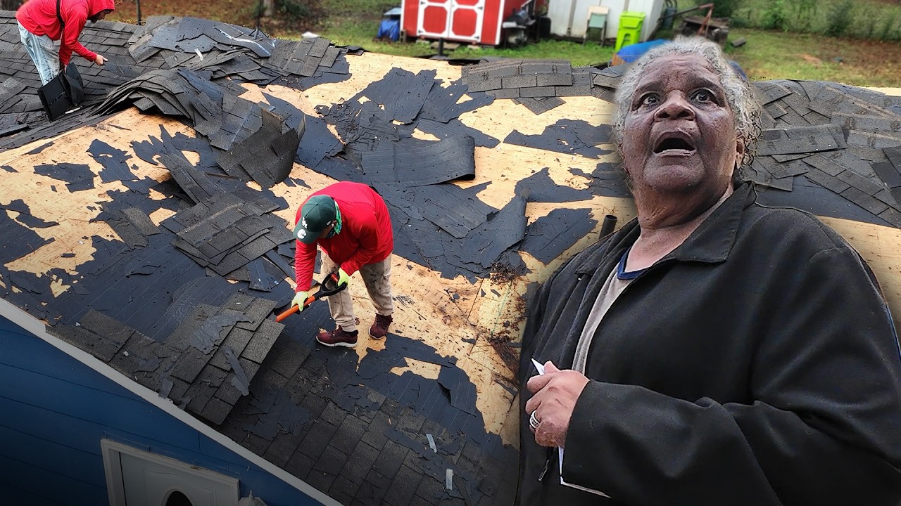 Она заплатила за крышу... Но нас ждал ОГРОМНЫЙ сюрприз!