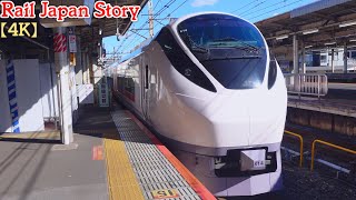 E657 series at Ueno Station, Tokyo, Japan, February 2025