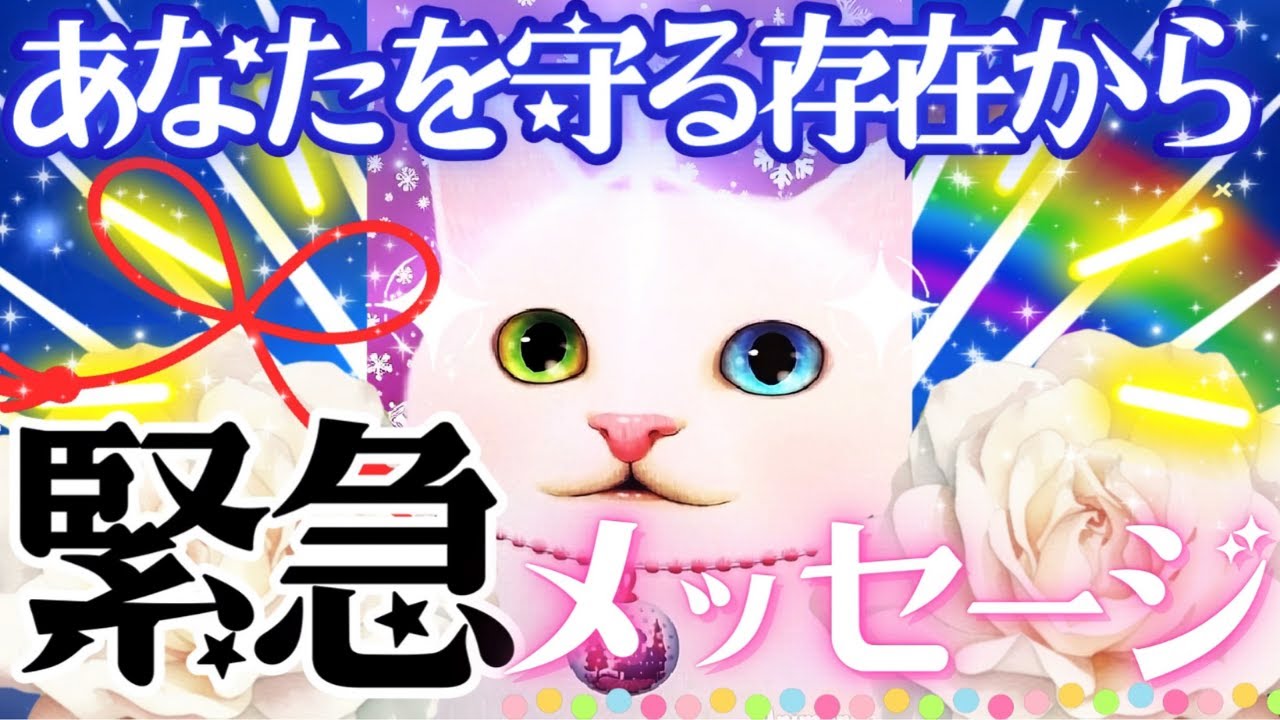 緊急動画‼️鳥肌立ちまくり🥺✨💎守護する存在からあなたへ💌今すぐ