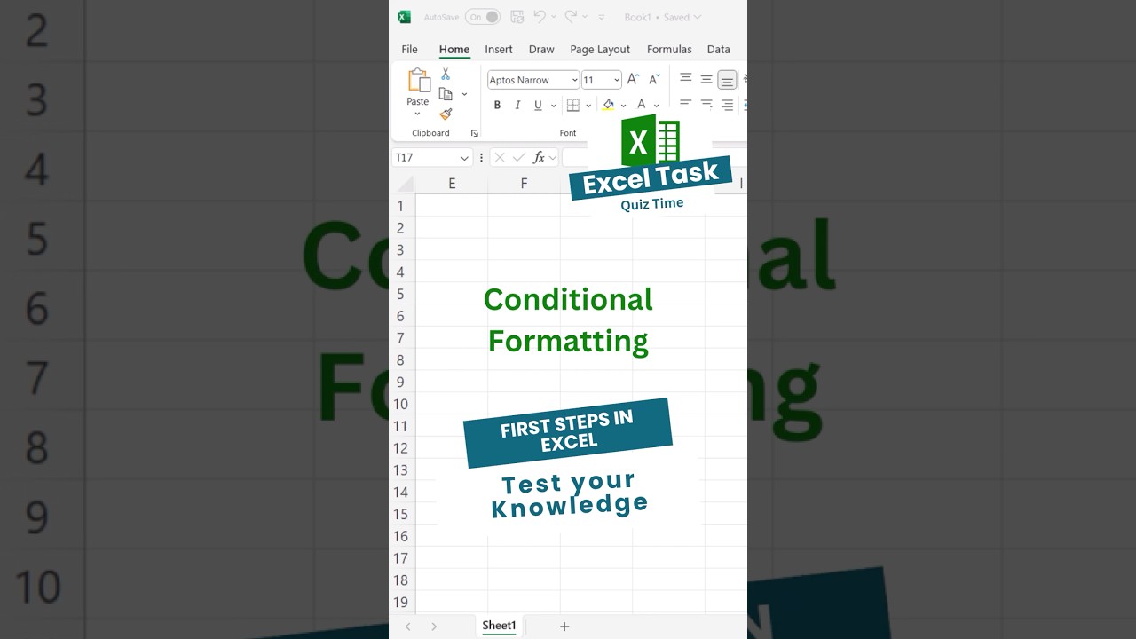 11 - Excel Challenge: Practice Conditional Formatting 🎨 | Excel for Beginners