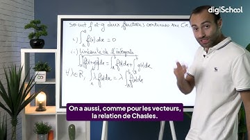 Propriétés des intégrales - Spé Maths