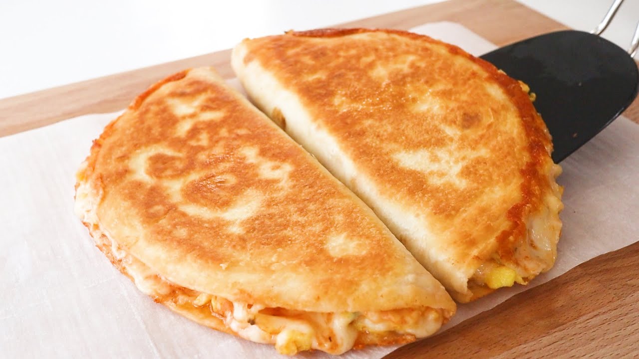 10 минут завтрака! Очень просто и вкусно! Я делал это каждую неделю! Яичная Кесадилья
