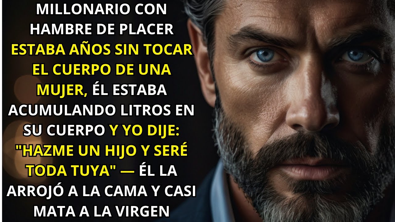 MILLONARIO CON HAMBRE DE PLACER, AÑOS SIN TOCAR A UNA MUJER… 