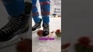EL PATÍN DE HOCKEY ES MÁS PELIGROSO DE LO QUE PARECE!! 😨