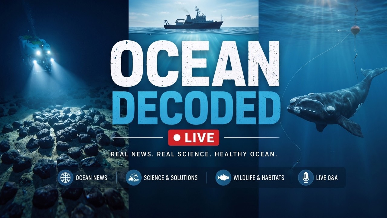 Deep Sea Mining as a "Climate Solution"? Plus a Marine Scientist's Path and NOAA's Rollback