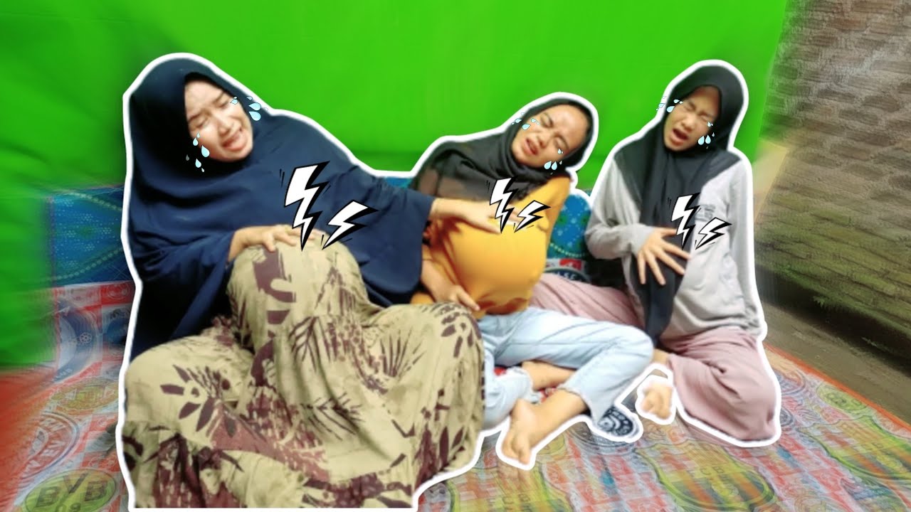 Drama... Ibu hamil melahirkan, ibu hamil menolong ibu hamil melahirkan