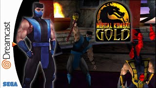Mortal Kombat Gold (Dreamcast) Sub-Zero - Gameplay 
