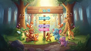 Alphabet Adventures A To H Rhymes Kids Learning The Kidzverse
