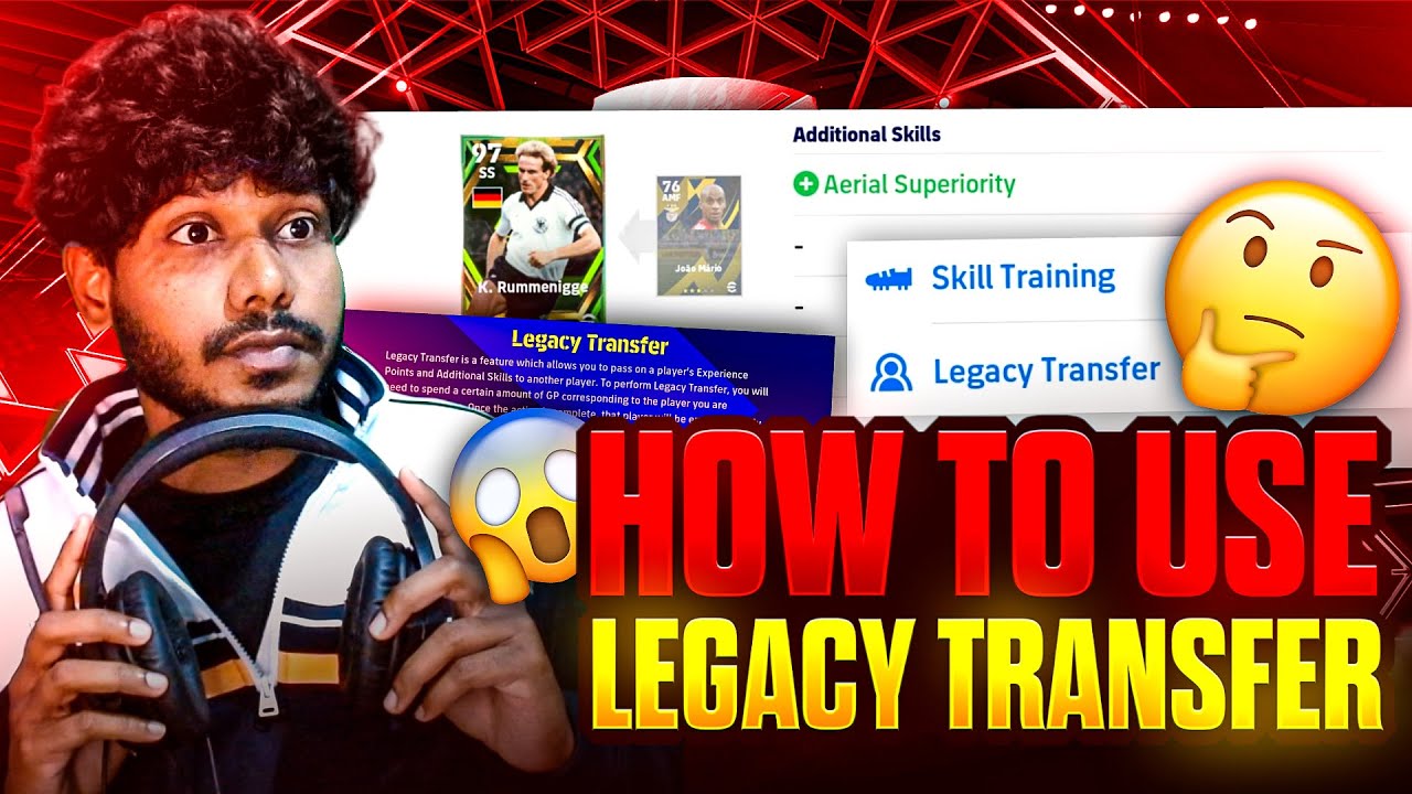 HOW TO USE "LEGACY TRANSFER & HOW TO TRAIN YOUR PLAYERS PERFECT SKILLS