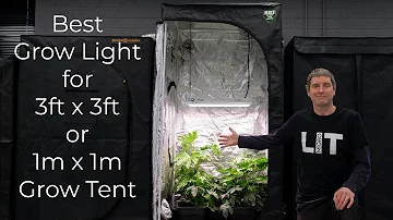 Best grow light for a 3ft x 3ft or 1m x 1m grow area