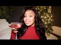 Spilling ALL the tea that everyone wants to know while I drink &amp; get ready *invasive af* | VLOGMAS