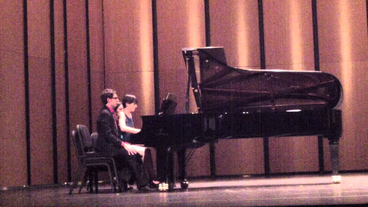 Five pieces for piano 4 hands by György Ligeti. Dario Martin and Astrid ...