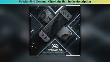 First Look GameSir X2 Cellphone Gamepad Game Controller Joystick for Cloud Gaming Xbox Game Pass STA