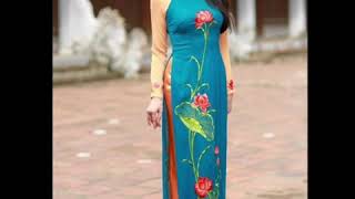 áo dài Dress ll Stylish Ao Dai Dress Collection ll Vietnam Long Kurti with pant