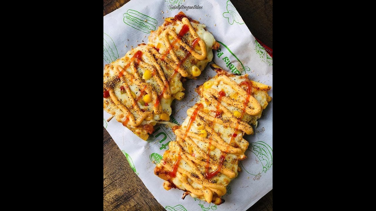 Pizza fries Recipe by Street Foodie Frizza = Pizza + Fries Street