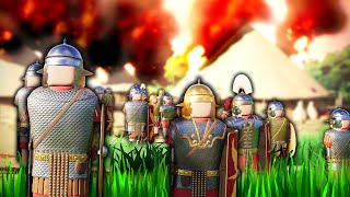 Burning down 5 INNOCENT VILLAGES... just for fun! Roman Warlord Britannia game screenshot 2