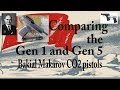 Bakial Makarov Gen 1 and Gen 5 comparison