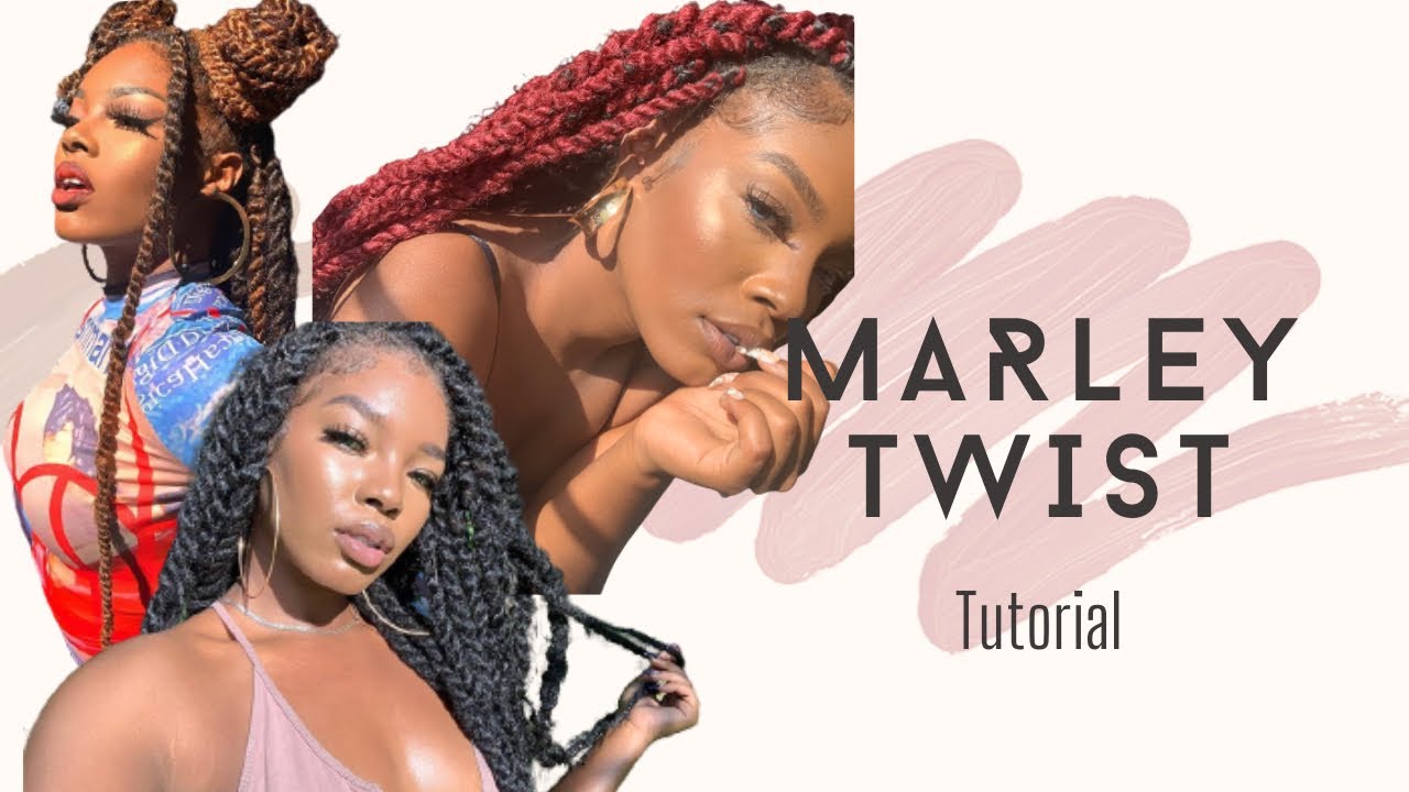 $30 JUMBO MARLEY TWIST TUTORIAL ❤ NO Rubberbands | Fast + Easy!