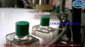 Dây Chuyền Chiết Rót Đóng Nắp Chai Dầu Gió Tự Động