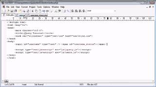 jQuery Tutorial   169   Check if a Username is Available Profile
