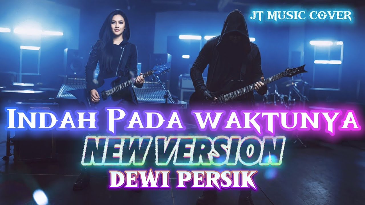 INDAH PADA WAKTUNYA [ DEWI PERSIK ] ROCKVERSION (Lirik Lagu) 
