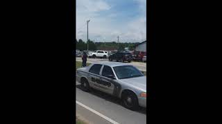 Hall County GA. Deputy Nicolas Blane Dixon Funeral Procession July 11th 2019 Gainesville GA.