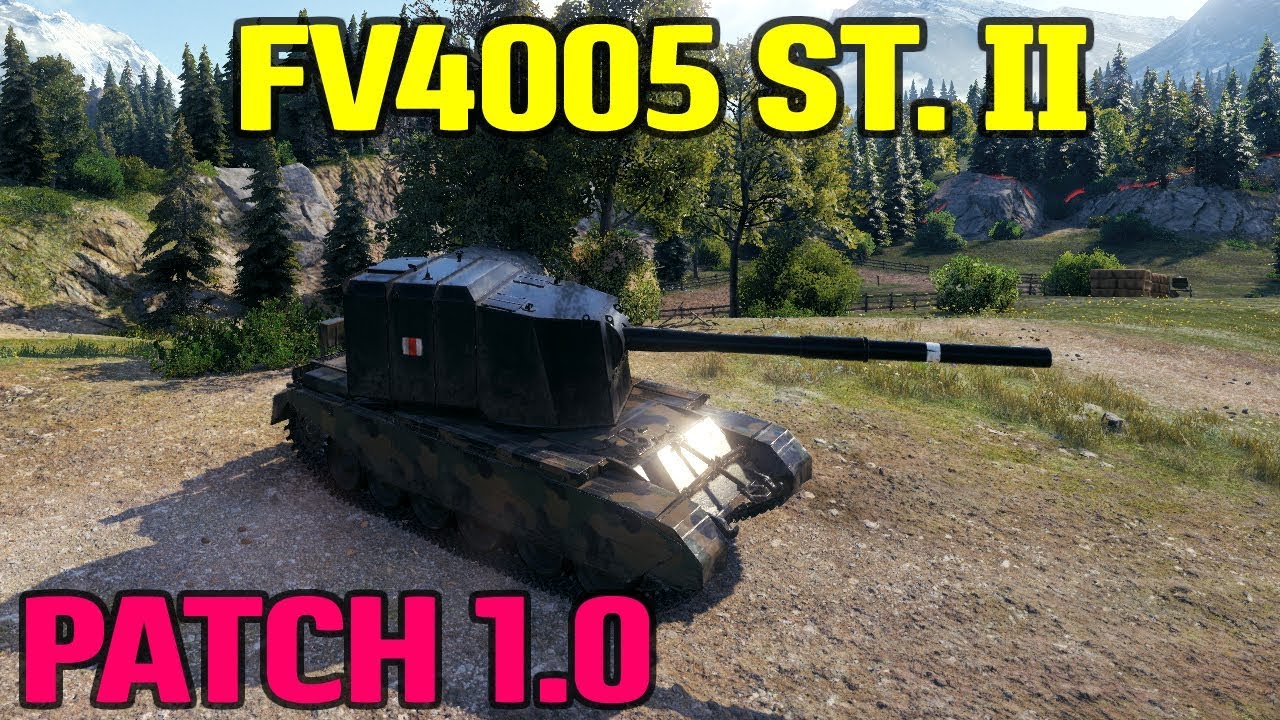quickybaby modpack 1.2 World Of Tanks | FV4005 St.II - 10000 Damage - 4 Kills