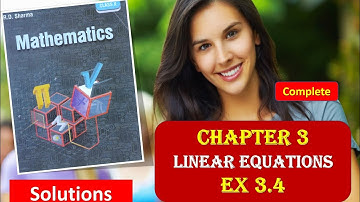 RD SHARMA Solutions Class 10 Maths Chapter 3 Linear Equations Ex 3.4 Full Complete