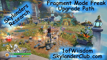Skylanders Trap Team Research: Gearshift Fragment Mode Freak Upgrade Path