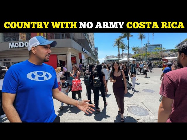 THE COUNTRY WITH no ARMY? COSTA RICA 🇨🇷  || Indian in America class=