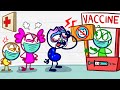 Max Just Needs One Shot - VACCINE MANNER Pencilanimation Funny Animated Film