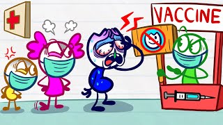 Max Just Needs One Shot - VACCINE MANNER Pencilanimation Funny Animated Film @MaxsPuppyDogOfficial