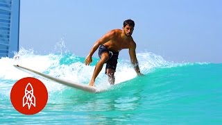 Hanging Ten With Dubai’s TightKnit Surfing Community