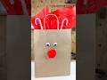Reindeer Gift Bag #dollartreechristmas