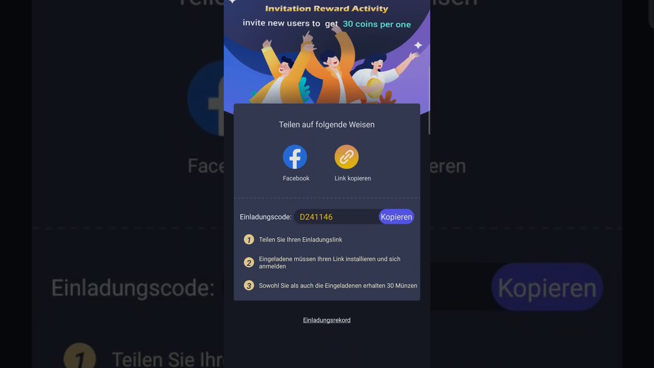 Limore FREE time use my Code to get 30 free coins 