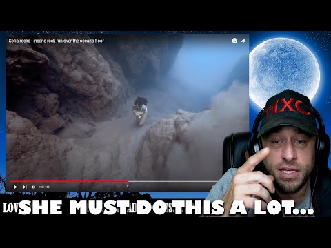 Sofía rocks - insane rock run over the ocean's floor Reaction!