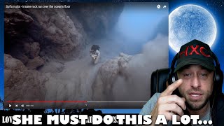 Sofía Rocks - Insane Rock Run Over The Oceans Floor Reaction