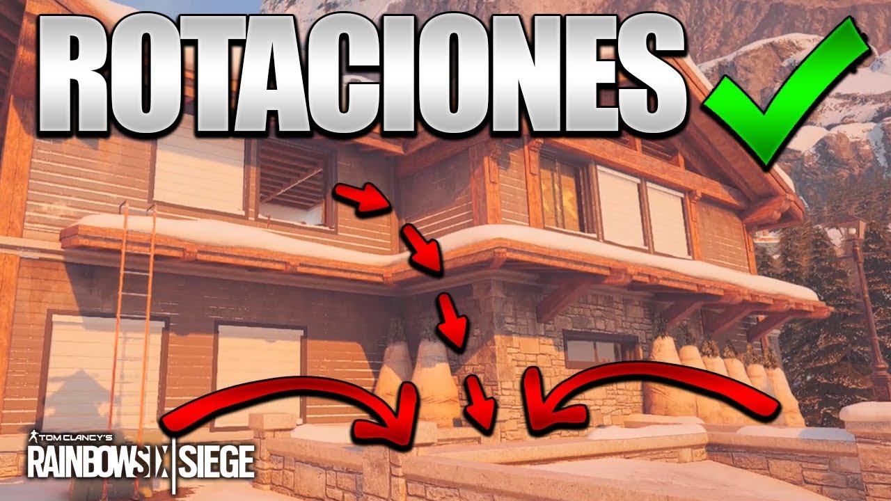 ROTACIONES UTILES RAINBOW SIX SIEGE ESPAÑOL - YouTube