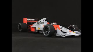 [完成動画]タミヤ　マクラーレン・ホンダ　MP4/5B アイルトン・セナ