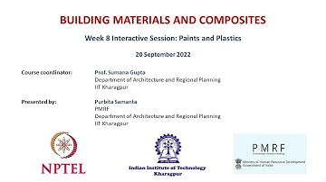 NPTEL Interactive session | Building Materials and Composites - Week 8