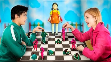 Mẹ Mình Điều Hành Squid Game | Trò Chơi Con Mực Giàu VS Nghèo Ngoài Đời Thực bởi RATATA BOOM
