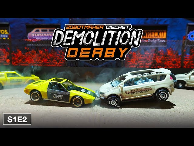 Crash Cars - A Physics Smashing Demolition Derby