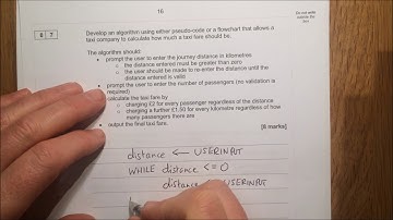 AQA GCSE Computer Science 2018 Paper 1 Question 7